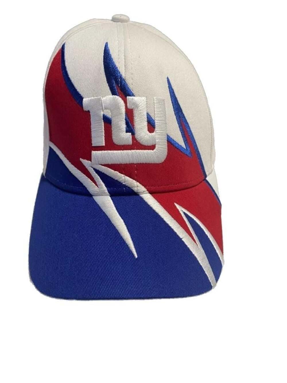 New York Giants Lightning Bolt Structured Adjustable Hat Reebok NFL